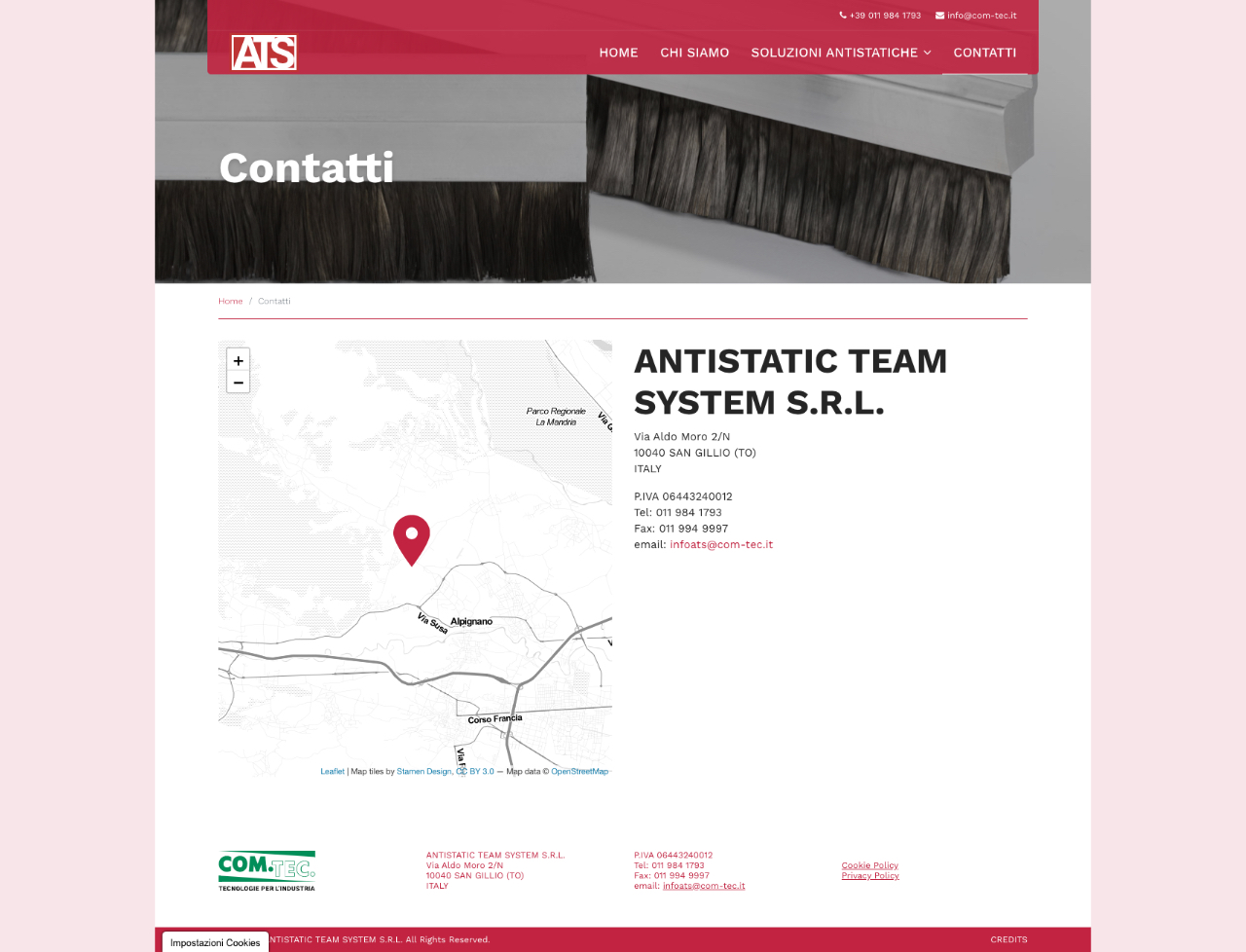 ATS Anti Static System – www.antistaticsystem.it