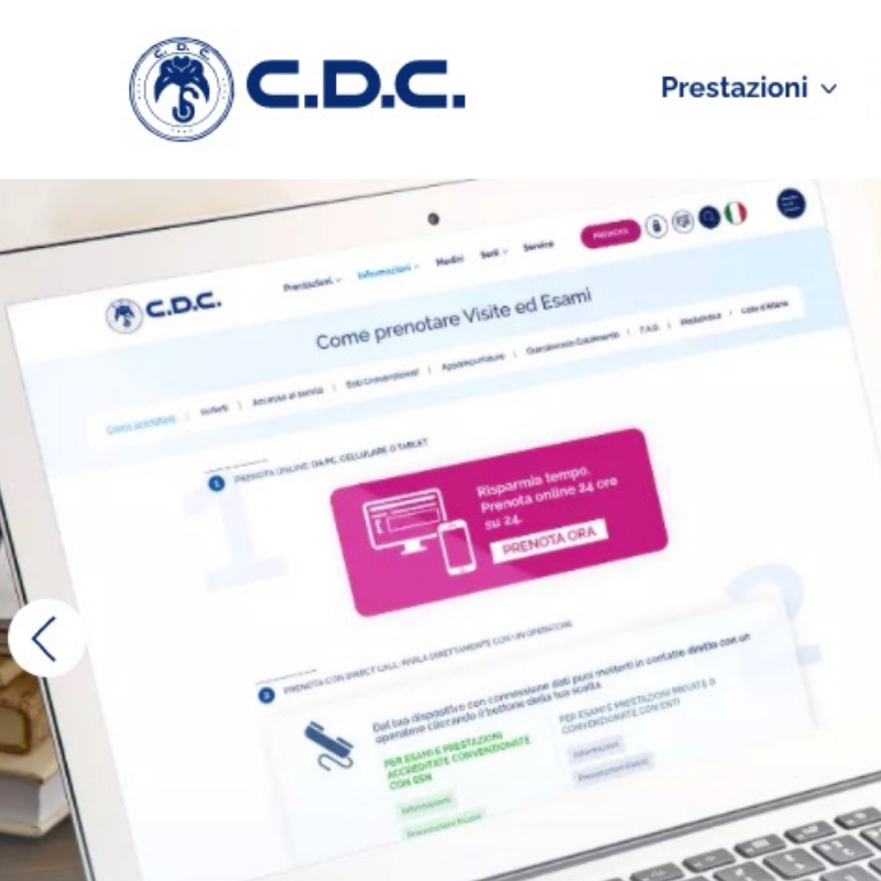 Nuovo sito web Gruppo CDC