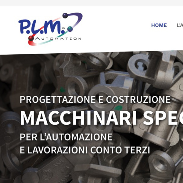 Sito web PLM Automation