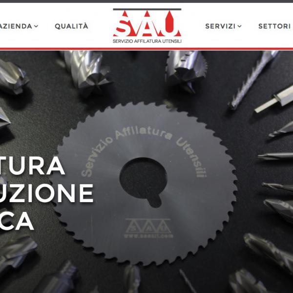 Sito web S.A.U. - Servizio Affilatura Utensili