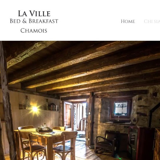 Sito web B&B La Ville